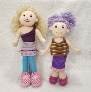 Groovy Girls Plush Dolls Creative Designs - Kelsey Manhattan Toy - Set of 2 - Picture 1 of 24
