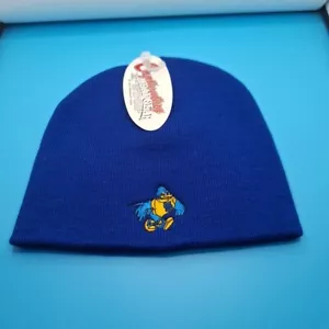 Delaware Blue Hens Hat Cap Adult One Size Blue Beanie NCAA - Picture 1 of 5