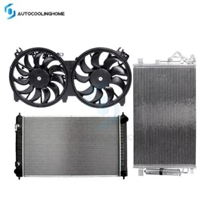 Kit de montaje de condensador de radiador y ventilador de refrigeración para Nissan Altima 2007 2008-2016 - Imagen 1 de 12