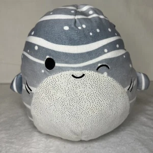 Sachie The Gray Whale Shark Squishmallows 8” Stuffed Animal Plush - Picture 1 of 9