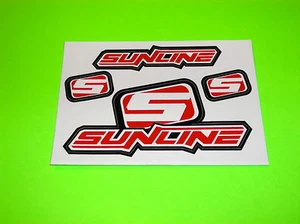 KX KXF RM RMZ YZ YZF CR CRF 125 250 450 SUNLINE LEVERS MOTOCROSS STICKERS DECAL - Picture 1 of 1