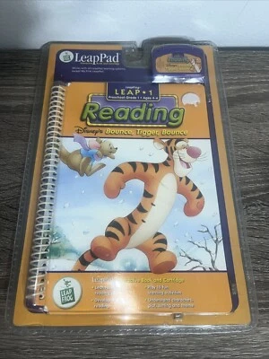 LeapFrog LeapPad Leap 1 Disney Bounce Tiger Bounce Book & Cartridge Pre K- 1 NEW - Image 1 of 2