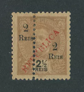 Portuguese India Portugal 1914 D. Carlos NOT ISSUED #27, MH NG FVF - Picture 1 of 1