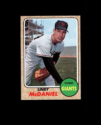 1968 Topps 545 Lindy McDaniel EX #D1,381211 - Image 1 of 2