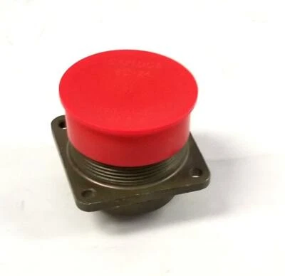 Bendix MS3102E24-28S Female 24 Pin Panel Mount Receptacle 24-28 - Image 1 of 3