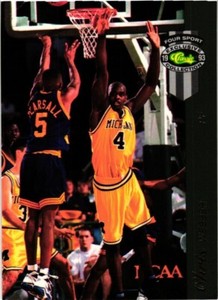 Chris Webber 1993-94 McDonald's #30 Four Sport Exclusive Collection VgEx