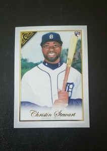 Christin Stewart 2019 Topps Gallery #80 RC Rookie Card Detroit Tigers