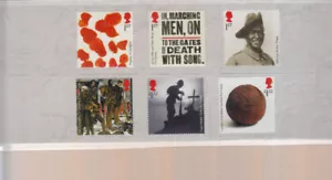 2015 THE GREAT WAR 1915 COMPLETE SET UMM/MNH BELOW FACE VALUE OF £7.41 - Picture 1 of 1