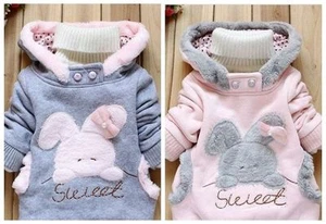 Toddler Baby Girls outerwear Hooded coats Winter Jacket Kids Girls Clothes - Picture 1 of 11