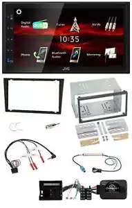 JVC USB Bluetooth Lenkrad DAB 2DIN Autoradio für Opel Corsa C Tigra Vectra C cha - Bild 1 von 13