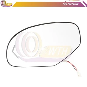 Espejo retrovisor térmico de vidrio para Chevy Silverado 2008-2014 señal de flecha lado izquierdo - Imagen 1 de 12