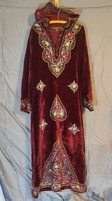 Shopping International Inc Vestido de Boda Indio Traje de Bollywood Con Capucha Hippi Boho Foto 1 de 4