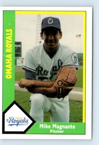 1990 CMC Omaha Royals Mike Magnante Omaha Royals #6