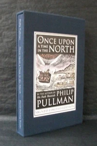 ONCE UPON A TIME IN THE NORTH Philip Pullman SIGNED LIMITED HB SLIPCASED ED - Picture 1 of 6