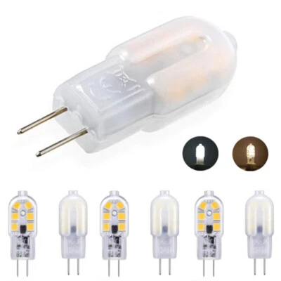 2-10x G4 LED Bulb 2W AC/DC 12V Cool/Warm Capsule Bulb Replacement Halogen Bulb - Image 1 of 4