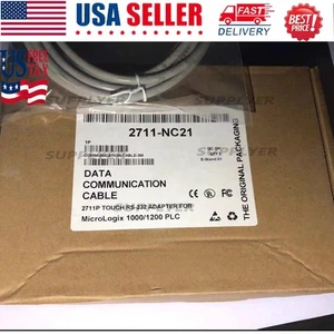 2711-NC21 AB PanelView 5 m auf MicroLogix Kabel 2711NC21 NEU US kostenlose Steuer - Bild 1 von 1