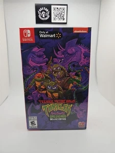 TMNT: Mutants Unleashed Deluxe Edition Steelbook Nintendo Switch NEW SEALED - Picture 1 of 7