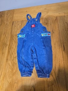 Vtg Baby B'gosh 18 Month Airplane Vestpak Overalls By Oshkosh B'gosh USA - Picture 1 of 9