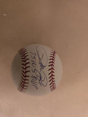Holograma de recuerdos montado con inscripción de béisbol autógrafo de Pete Rose 75 Ws MVP Foto 1 de 4