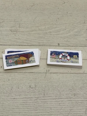 Lote de Juego de Cartas Bob Esponja Pantalones Cuadrados Monopoly Repuesto Foto 1 de 4