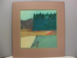 Abstraktes Pastell Landschaftsgemälde von Valerie Willson - Bild 1 von 13