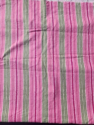 Tela de franela rosa y verde  Foto 1 de 3