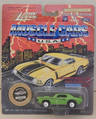 Moneda de coleccionista 1969 Eliminator Cougar Johnny Lightning Muscle Cars EE. UU. S8 12592 Foto 1 de 4