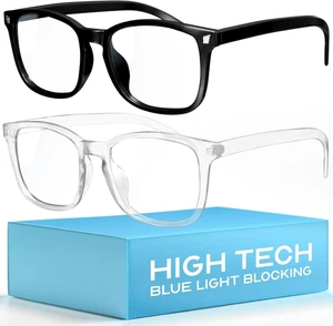 Gafas alta tecnologia bloquean de el 99 luz azul protegen UV fatiga pantalla - Picture 1 of 12
