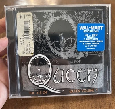 Q is for Queen: The A-Z Of Queen Vol 1 (CD/DVD, 2007) - New, Sealed Walmart Hype Foto 1 de 4