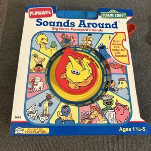 Playskool Sesame Street Sounds Around Big Bird ABC's Educational Toy New 1990 - Picture 1 of 3