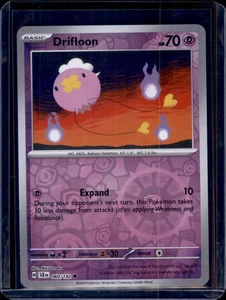 Drifloon SV07: Stellar Crown Pokemon 060/142 Reverse Holo NM+ - Picture 1 of 2