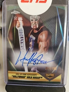 Hollywood Hulk Hogan 047/150 Autograph 2025 Topps Chrome #HOF-HH - Picture 1 of 2