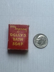 Vintage My Merry Mfg. Co. Replacement Piece -  Dolly's Bath Soap - Afbeelding 1 van 7