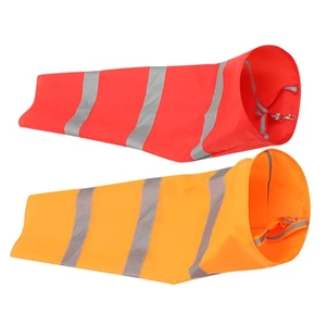 2 Pcs Flag Wind Sock Hanging Windsock Windsocks Outdoor Heavy Duty - Picture 1 of 12