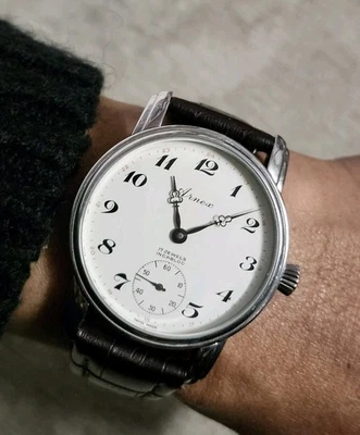 Reloj Pulsera Arnex 6498 Suizo 42mm Cuerda Manual  Foto 1 de 4