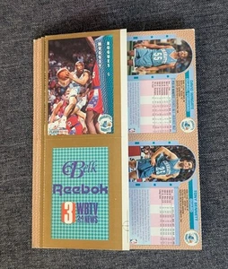 Charlotte Hornets Uncut Sheet (32) Belk Reebok 1992-93 Fleer  - Bild 1 von 9