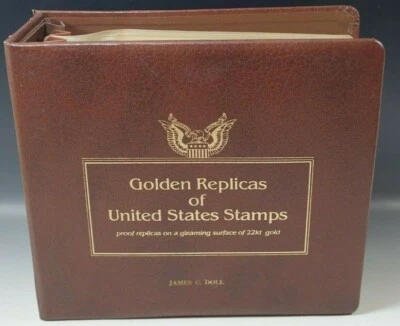 41 GOLDEN REPLICAS STAMPS ISSUES APR 10 1980/JUN18 1981 SET 1 DAY COVER 22K GOLD - Image 1 of 4