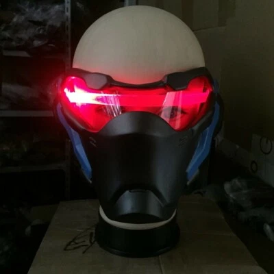 OW Overwatch Soldier 76 AIR VENTS LED Luminous Mask Replica Game Cosplay Prop  - Image 1 of 4