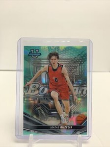 2022-23 Bowman's Best University Aqua Lava Refractors #69 Matas Buzelis 135/199