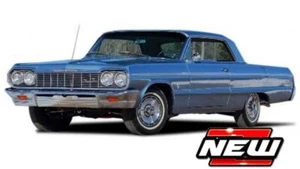 Modellino auto scala 1:24 CHEVROLET IMPALA 1964 diecast modellismo statico - Foto 1 di 1