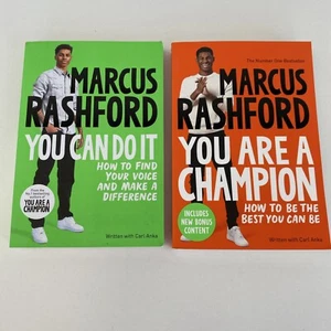 2 Marcus Rashford Paperback Books You can do it & You are a champion Carl Anka - Bild 1 von 13