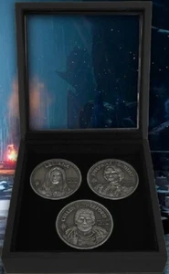 Juego de monedas Dragon Age 3 Advisors Cullen Josephine Leliana DA Oficial Agotado NUEVO - Imagen 1 de 5