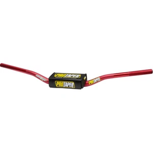 Manillares de contorno Protaper barras de mango de grasa motocicleta 1 1/8" profesional Honda rojo - Imagen 1 de 8
