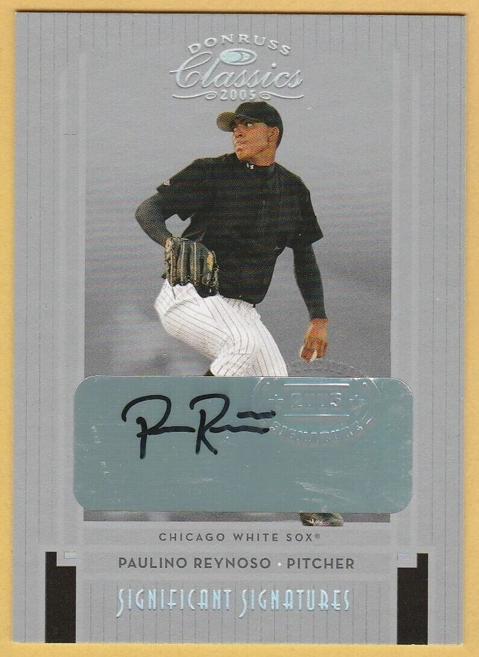 2005 Donruss Classics Significant Signatures Silver #204 Paulino Reynoso 038/100 - Image 1 of 1