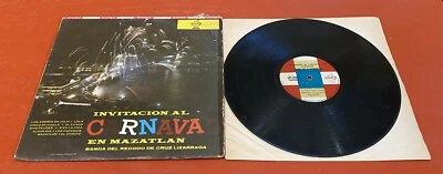 Vintage Vinyl/LP. Banda Recodo De Cruz Lizarraga. Carnaval En Mazatlan. READ! Foto 1 de 4