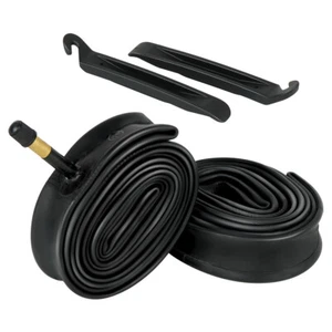 2PCS 700X35/38C HYBRID BIKE INNER TUBE ROAD TOURING 48MM SCHRADER VALVE - Picture 1 of 6