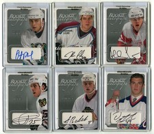 2003-04 BAP Ultimate Memorabilia Rookie Autographs  #101 Dan Fritsche /100