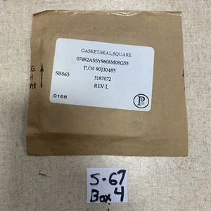 GE ENGINE LM6000 Gasket Seal Square 9608M08G55 New For Gas Turbine - Picture 1 of 3