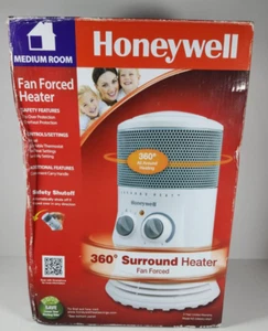 Honeywell 360° Surround Heater Fan Forced White HZ-03604U-WMT Brand New - Picture 1 of 14