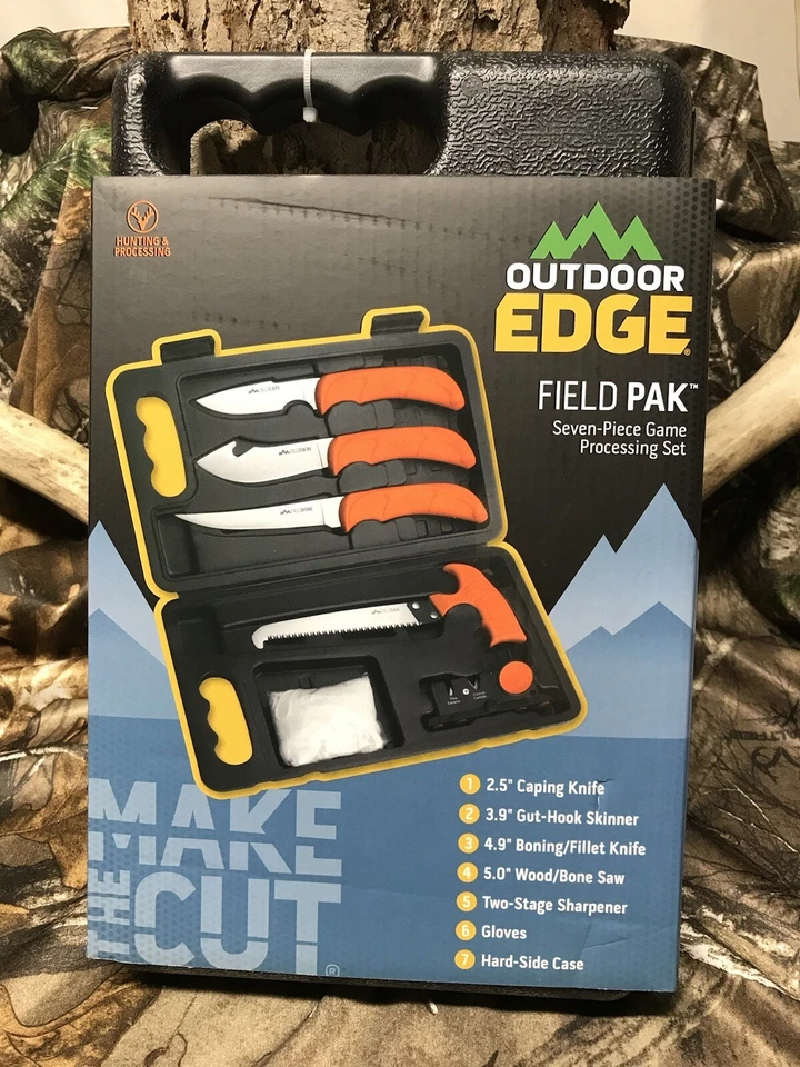 Outdoor Edge Field Pak 7pc Game Processing Set Fk-8